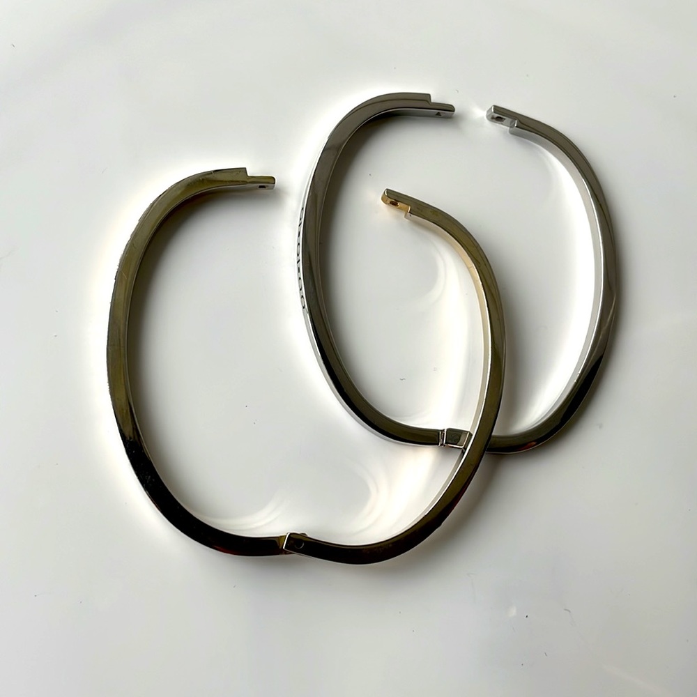 2 stackable Bangle bracelets - Picture 5 of 7